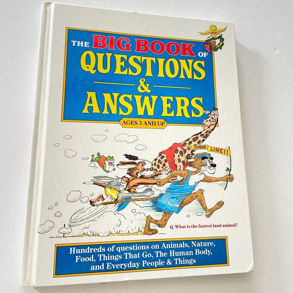 THE BIG BOOK OF QUESTIONS AND ANSWERS - Hardcover Like New